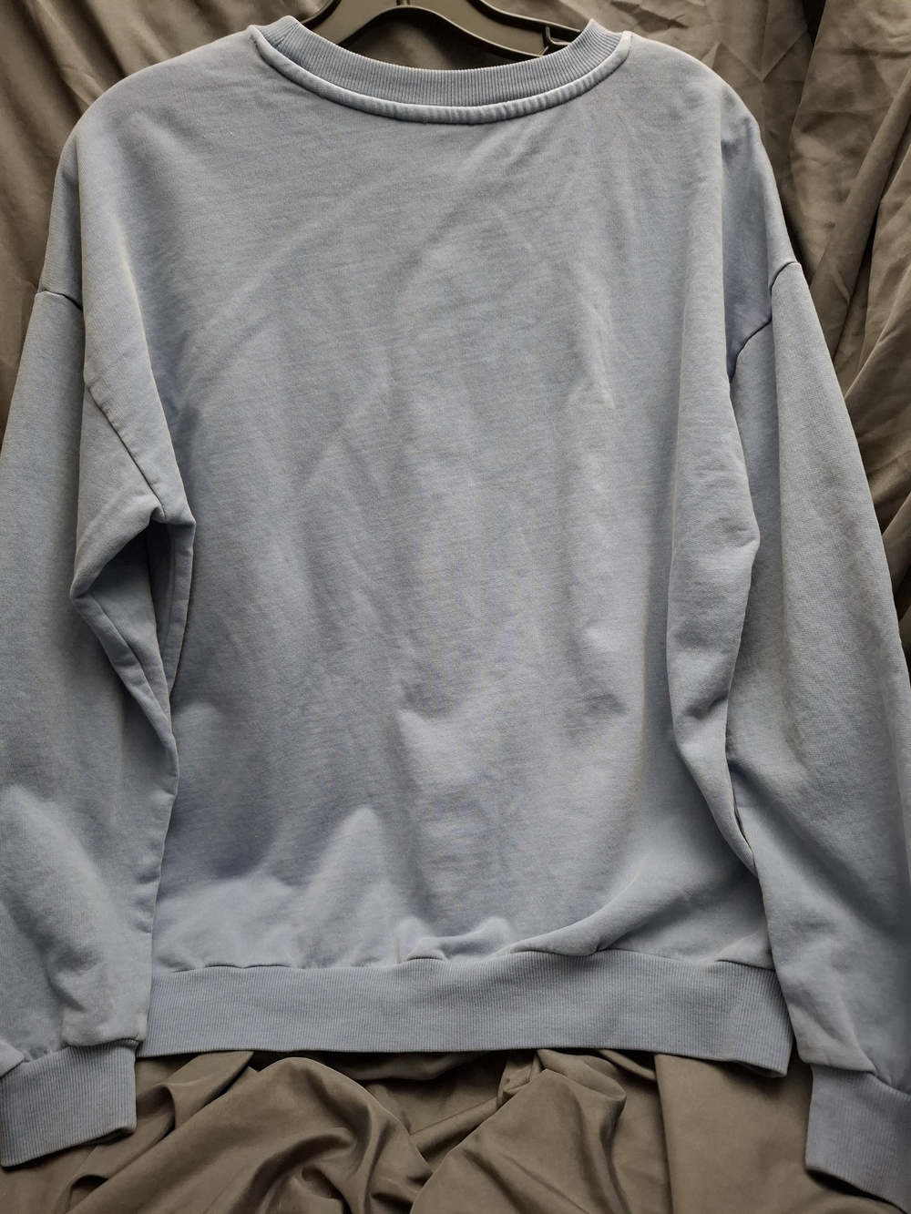 Women’s Bixby Oversized Chicago Crewneck Sweatshirt - Light Blue - Picture 11 of 11